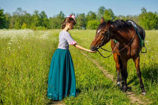 Caballo dócil