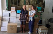 Una generosa donación de suministros veterinarios a Ucrania